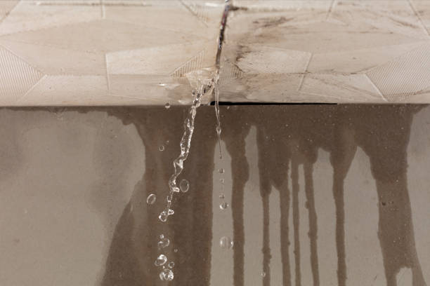 Professional Commercial Water Damage Restoration technician working in Lobelville, TN